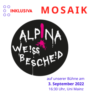 Band Alpine weiss Bescheid, 3. September, 16:30 Uhr